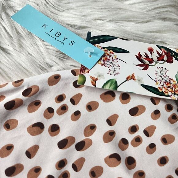 New KIBYS Printed Sunset Dots Aimara Top Large - Picture 5 of 7